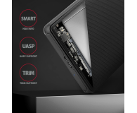 Axagon EE25-SL, USB 3.2 Gen 1 - SATA 6G, 2.5" SLIDE box, bezśrubowy - 1353406 - zdjęcie 5